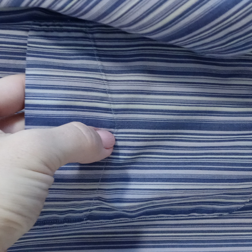 💜Polo Ralph Lauren💜 - Purple/Blue Stripe "Jerome" L/S Button Down - Picture 5 of 10